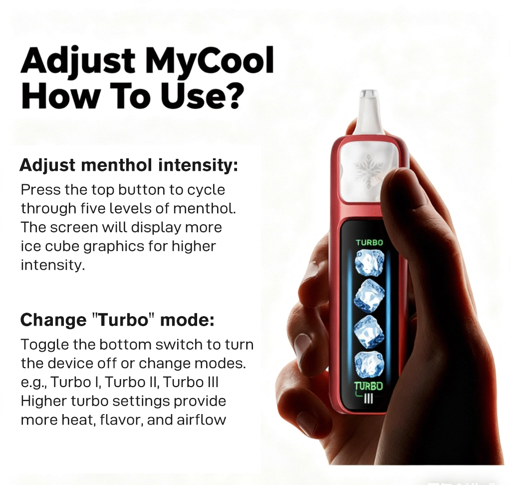 Adjust MyCool Vape How To Use?