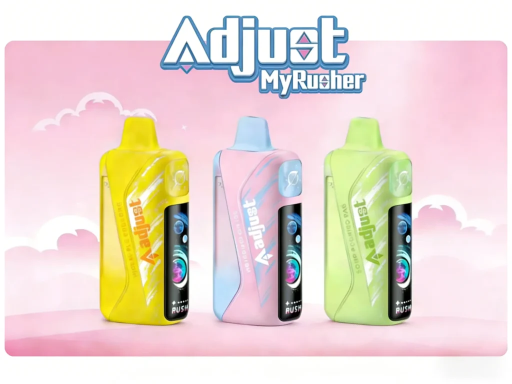 Adjust-MyRusher-40K VS geek bar pulse x